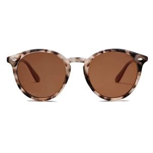 🕶Brown Lenses Round Polarized Sunglasses for Women Men Classic Vintage